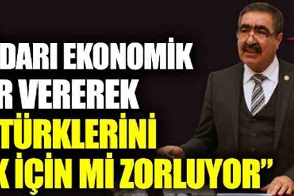 İYİ Partili Oral. Çin iktidarı ekonomik vaatler vererek Uygur Türklerini vermek için mi zorluyor?