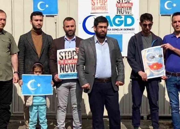 Afrika Gençlik Derneği’nden zalim Çin’e tepki
