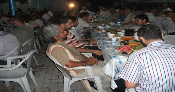 Derneğimizde iftar yemeği