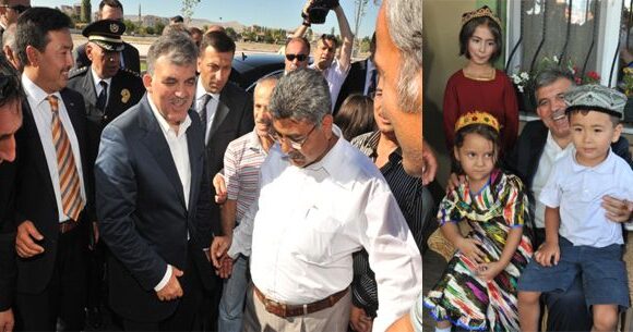 Cumhurbaşkanı Abdullah GÜL Doğu Türkistanlıları Ziyaret Etti.