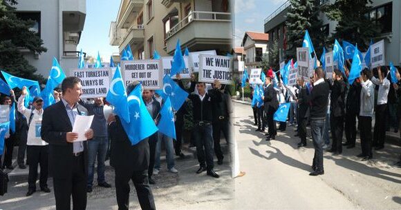 Doğu Türkistan’ın İşgalinin 61. Yılı Protesto Edildi.