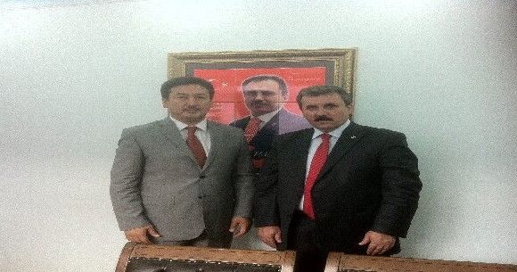 BBP Genel başkanı Mustafa Desticiyi ziyaret