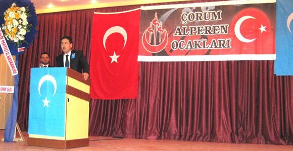 DOĞU TÜRKİSTAN ÇORUMDA GÜNDEME GELDİ.