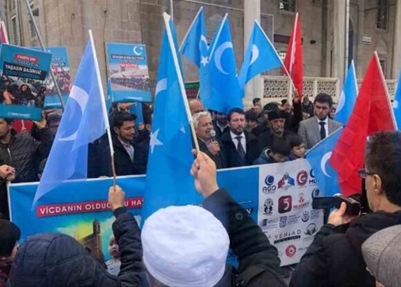 ÇİN’İ KAYSERİ’DE PROTESTO ETTİK