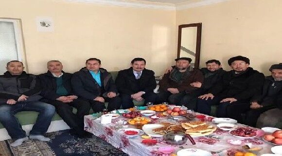 DUK BAŞKAN YARDIMCISI SEYİT TÜMTÜRK RAMAZAN BAYRAMINDA ENERJİ BAKANI TANER YILDIZ MİLLET VEKİLLERİ VE BELEDİYE BAŞKANLARIYLA BAYRAMLAŞTI