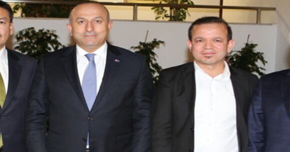 AVRUPA BİRLİĞİ BAKANI MEVLÜT ÇAVUŞOĞLUNU ZİYARET