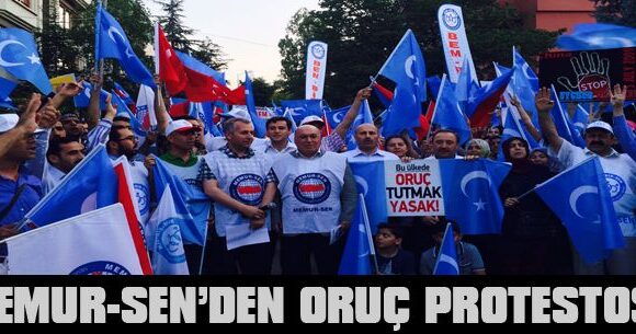 MEMUR-SEN DEN ORUÇ PROTESTOSU