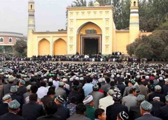 Bayram Haram olmuştu,Bayram yeri Camii’de harap edildi.