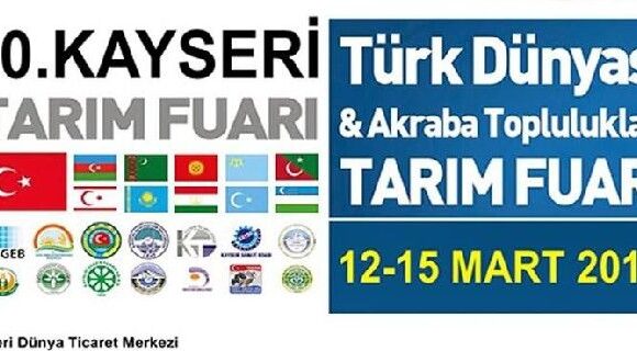 KAYSERİ TARIM FUARINDA DOĞU TÜRKİSTAN RÜZGARI