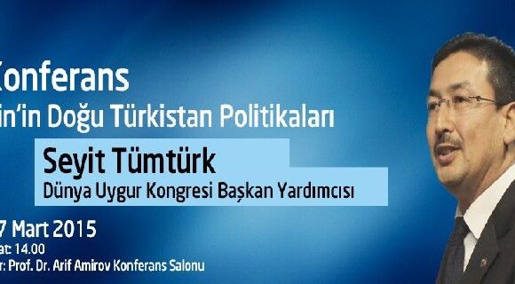 BÜLENT ECEVİT ÜNİVERSİTESİNDE DOĞU TÜRKİSTAN ANLATILACAK