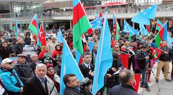 STOCKHOLM’DE AZERBEYCAN’A DESTEK VERDİK