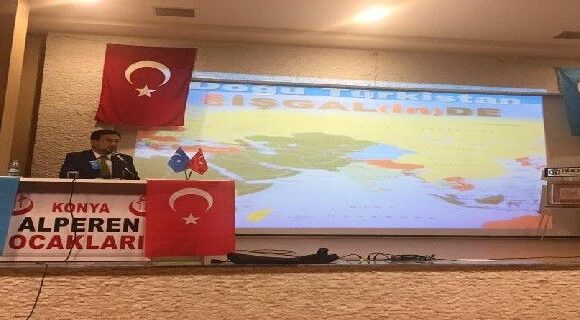 KONYA’DA DOĞU TÜRKİSTAN RÜZGARI