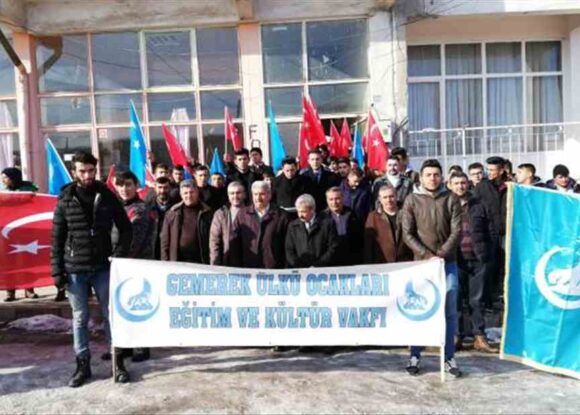 Gemerek Ülkü Ocakları Doğu Türkistan’ı unutmadı