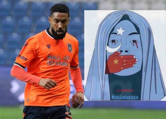 Başakşehirli Gael Clichy’den Uygur Türklerine anlamlı destek