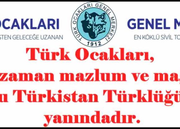 MAĞDUR VE MAZLUM UYGUR TÜRKLERİNİN HAKLI EYLEMİ ENGELLENMEMELİDİR