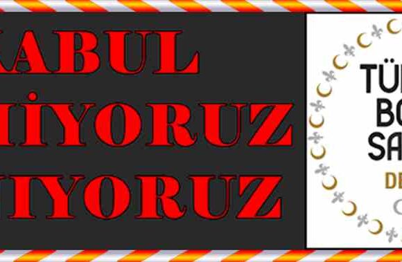 KABUL ETMİYORUZ! KINIYORUZ!