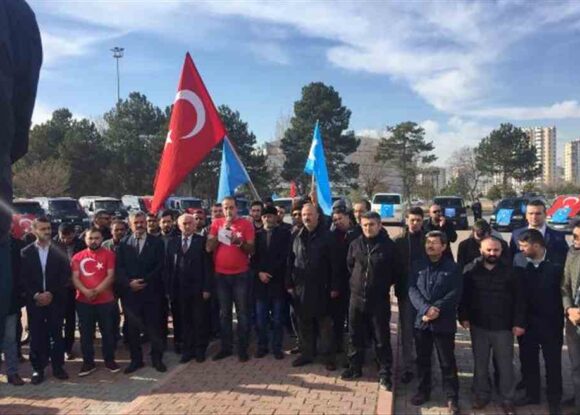 KAYSERİ TRANSPORTER CLUP DOĞU TÜRKİSTAN LI KARDEŞLERİNİ UNUTMADI