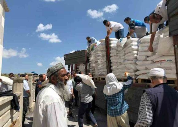 KIZILAY TALAS ŞUBESİ DOĞU TÜRKİSTAN’LI KARDEŞLERİNİ UNUTMADI