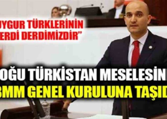 Olcay Kılavuz: Doğu Türkistanlı soydaşlarımızın derdi derdimiz, davaları şeref nişanemizdir