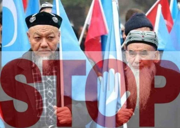 DOĞU TÜRKİSTAN ÖZGÜRLÜK YÜRÜYÜŞÜNE ÇİN SEDDİ