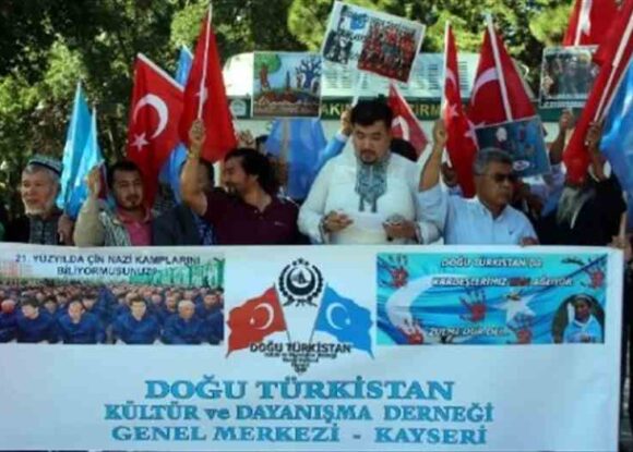 KAYSERİ’DE KATİL ÇİN’İ PROTESTO ETTİK..