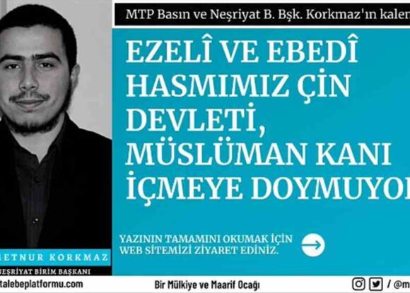 EZELÎ VE EBEDÎ HASMIMIZ ÇİN DEVLETİ, MÜSLÜMAN KANI İÇMEYE DOYMUYOR!