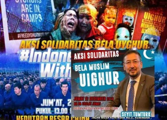 ENDONEZYA’DAN DOĞU TÜRKİSTAN’A HÜRRİYET DEDİK