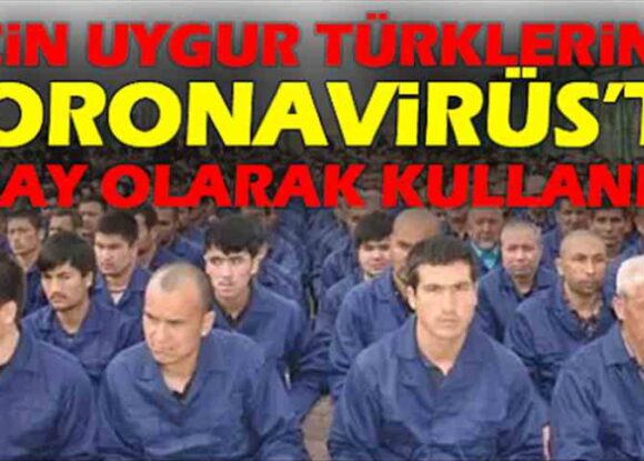 Korona virüs İçin Uygur Türkleri KOBAY Olarak Kullanılıyor
