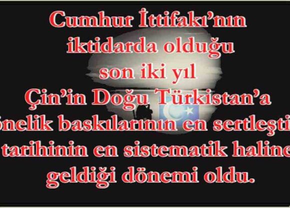 Uygur sessizliğinin tuhaf tarihi