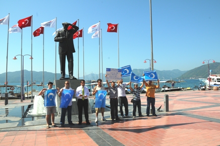 Marmaris Sessiz kalmadı..